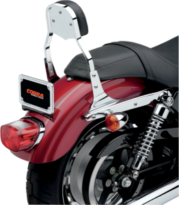 Square Sissy Bar Black, 2, nordicamoto.ro