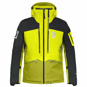 SCOTT Jacket M's Concept Flex Dryo 3-in-1 black/sulphur yellow 2XS