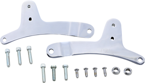 Chrome Sissy Bar Side Brackets Chrome, 2, nordicamoto.ro