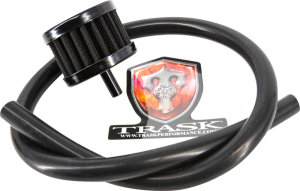 Check M8 Vented Transmission Top Cover Black, 2, nordicamoto.ro
