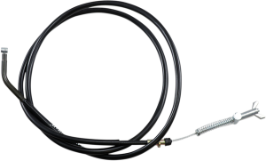 Black Vinyl Brake Cable Black