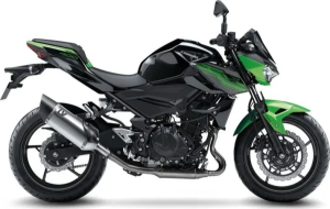 Tobă de eșapament LeoVince LV-14 R Titanium Slip-On pentru Kawasaki Z400 / Z500, 4, nordicamoto.ro