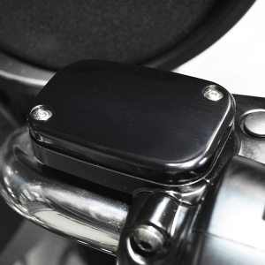Front Brake Master Cylinder Cover Black, 2, nordicamoto.ro