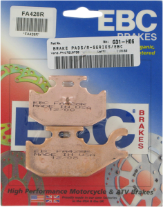 Long-life Sintered (r)r(r) Brake Pads