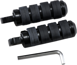 Soft-ride Foot Peg Black
