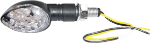 Led Ultra Mini Stem-mount Marker Lights Black