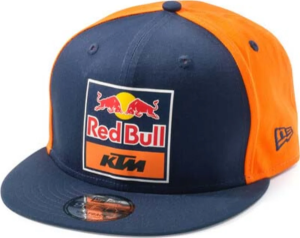 Sapca KTM Replica Team Flat Cap Orange Navy
