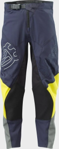 Pantaloni Copii Husqvarna Railed Yellow/Gray