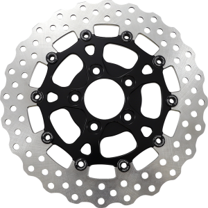 Two-piece Brake Rotor Black, 2, nordicamoto.ro