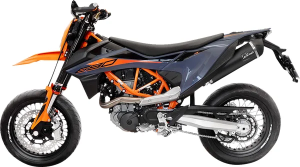 Tobă de eșapament LeoVince Nero Slip-On pentru KTM 690 (2021+) – Black Edition, nordicamoto.ro