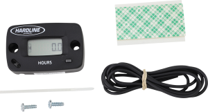 Hour Meter With Log Book White 
