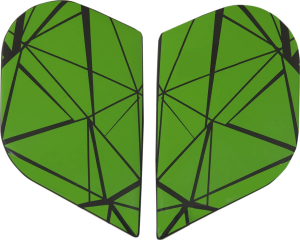 Alliance Gt Crystmatic Side Plate Kit Green Green