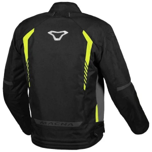 Geaca textil impermeabila MACNA TAZAR XXL Negru/Galben fluo, 2, nordicamoto.ro
