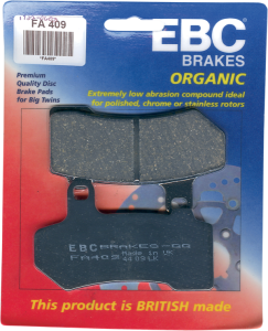 Organic Harley/buell Brake Pads