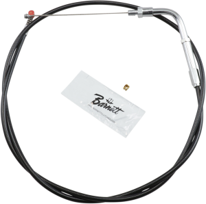 Black Vinyl Throttle/idle Cable Black