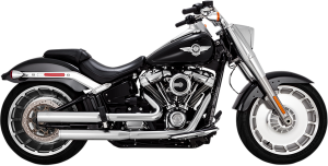 Eliminator 300 Slip-on Mufflers Satin Chrome 