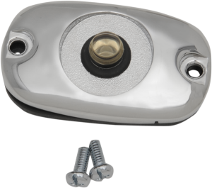 Rear Brake Master Cylinder Cover Kit Chrome, 1, nordicamoto.ro