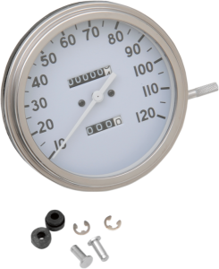5(r) Fl-style 2:1 Speedometer White, 1, nordicamoto.ro