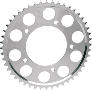 JT SPROCKETS Racelite Aluminum Rear Sprocket Silver, 1, nordicamoto.ro