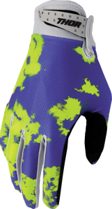 Youth Launchmode Bleach Gloves Gray, Yellow 