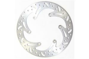 Round D-series Fixed Offroad Brake Rotor Silver, Stainless Steel, 1, nordicamoto.ro