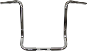 1-1/4(r) Touring Ape Hanger Handlebar Silver