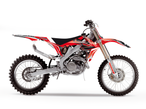 Graphics Kit With Seat Cover Black, Red