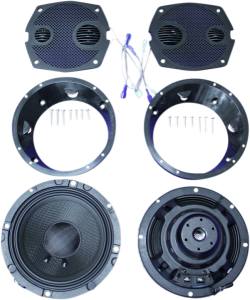 Rokker® Xxr 6.71(r) Front Speaker Kit Black