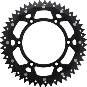 MOOSE RACING Pinion dublu negru, 2, nordicamoto.ro