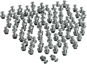 License Plate Fasteners Chrome