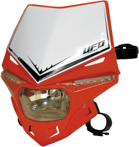 Two-piece Stealth Headlight System Red