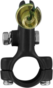 Two-piece Black Lever Holder Black, 2, nordicamoto.ro