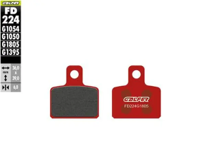 Semi-metallic Brake Pads, 1, nordicamoto.ro