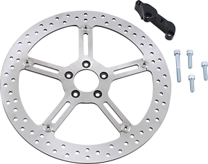 Big Brake Floating Rotor Kit Silver, 4, nordicamoto.ro