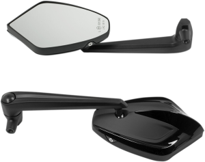 Universal E-marked Mirror Black, Silver, 1, nordicamoto.ro
