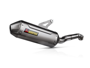 Tobă de eșapament Akrapovič Slip-On Line Titanium pentru CFMOTO 800MT