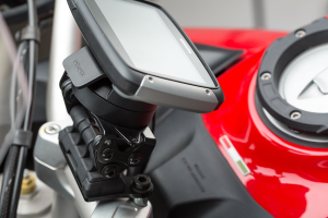 Suport GPS pentru ghidon SW-Motech Negru GPS2258410000B