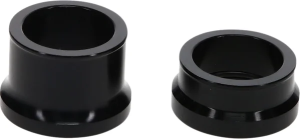 Set distanțiere roți, negru, 2, nordicamoto.ro