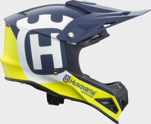 Casca Copii Husqvarna Railed Blue/Yellow