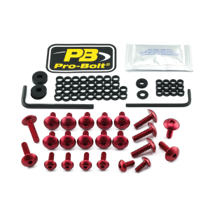 Fairing Bolt Kit For Yamaha Red, 1, nordicamoto.ro