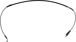 MOOSE RACING Stainless Steel Braided Brake Line 