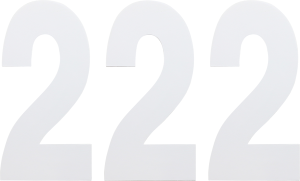 Standard Numbers White, 2, nordicamoto.ro
