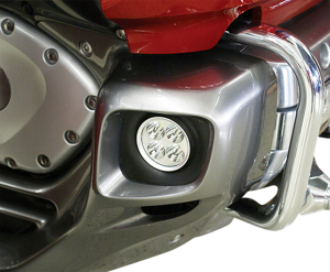 Lower Cowl Led Driving Lights Silver