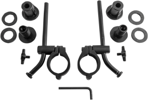 Spitfire Sport Shield Replacement Hardware Kit Black, 1, nordicamoto.ro