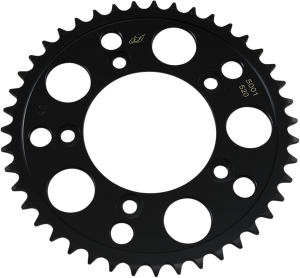 Lightweight Steel Sprocket Black
