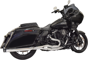 Road Rage 2-into-1 Exhaust System Chrome, 1, nordicamoto.ro