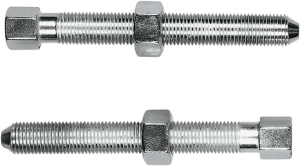 Rear Chain Adjuster Silver, 2, nordicamoto.ro