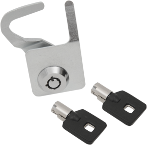 Tour-pak® Hardware Lock With Key Silver