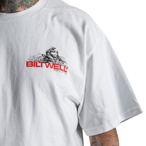 Tricou Biltweel Spare Parts White 2XL, 3, nordicamoto.ro