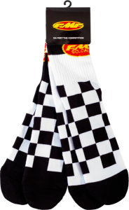 Socks Fmf Checker Black, White 